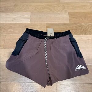 Nike Trail Second Sunrise 5” Dri Fit Running Shorts DV9311 291 Sz L Train Hike